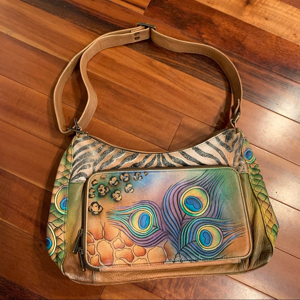 Anuschka Hand-Painted Handbag